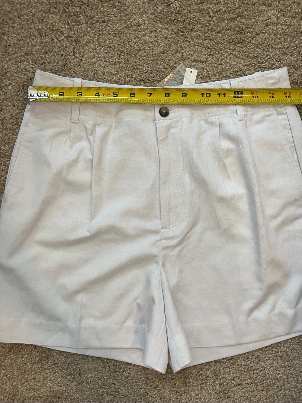 Madewell the Drapey Twill Pleated Shorts - Picture 5 of 13